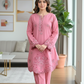 02 Piece Stitched Embroidered With Shirt & Trouser