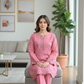 02 Piece Stitched Embroidered With Shirt & Trouser