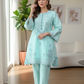 02 Piece Stitched Embroidered With Shirt & Trouser
