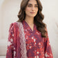 03 Piece Unstitched Printed with Embroidered Lawn Cutwork Dupatta