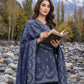 03 Piece Unstitched Printed Pashmina