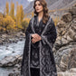 03 Piece Unstitched Printed Pashmina