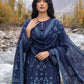 03 Piece Unstitched Printed Pashmina