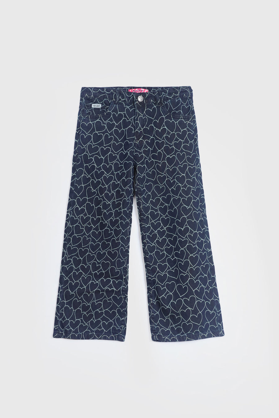 WIDE-LEG GIRLS JEANS