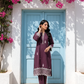 01 Piece Ready to wear Embroidered Jacquard Shirt