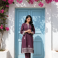 01 Piece Ready to wear Embroidered Jacquard Shirt