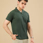 Waffle Bottle Green Revere Polo