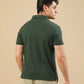 Waffle Bottle Green Revere Polo