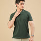 Waffle Bottle Green Revere Polo