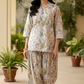 02 Piece Ready to wear Printed  Shirt & Trouser