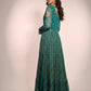 Green Traditional Kalidaar