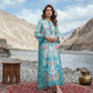 01 Piece Ready To Wear Printed Kaftaan