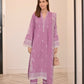 03 Piece Stitched Embroidered Jacquard With Embroidered Chiffon Dupatta