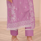 03 Piece Stitched Embroidered Jacquard With Embroidered Chiffon Dupatta