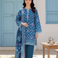 03 Piece Unstitched Printed Lawn