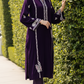 01 Piece Ready to wear Embroidered Velvet Shirt