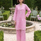 02 Piece Ready To Wear Embroidered Shirt & Trouser