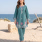 02 Piece Ready To Wear Embroidered Shirt & Trouser