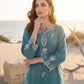 02 Piece Unstitched Embroidered with Shirt & Trouser