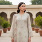 03 Piece Unstitched Printed Embroidered Komal Lawn