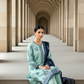03 Piece Unstitched Printed Lawn