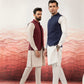WAISTCOAT-JACQUARD-NAVY-IST-109