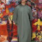 2PC STITCHED-EMPIRE SAGE IST-144