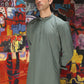 2PC STITCHED-EMPIRE SAGE IST-144