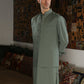 2PC STITCHED-EMPIRE SAGE IST-144