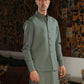 2PC STITCHED-EMPIRE SAGE IST-144