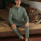 2PC STITCHED-EMPIRE SAGE IST-144