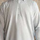 Ice Blue French Collar Kameez Shalwar - Men