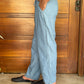 Ice Blue Relaxed Trouser Him