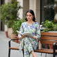 02 Piece Printed Ready to wear Poly Cambric