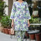 02 Piece Printed Ready to wear Poly Cambric