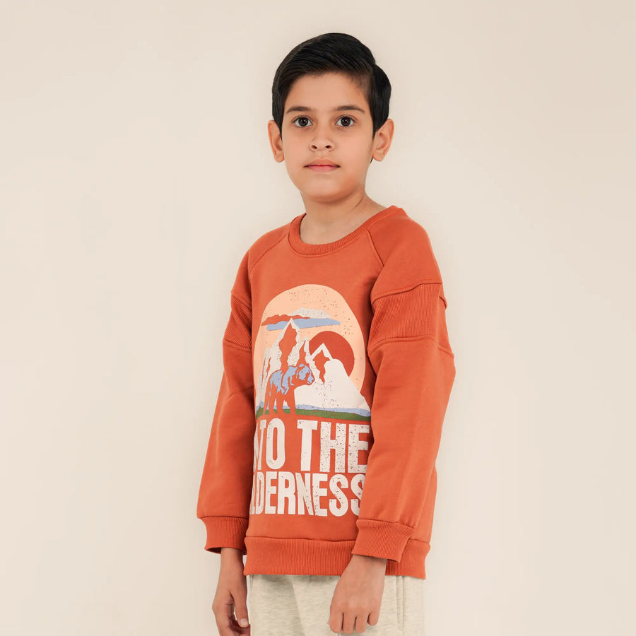 Into The Wilderness Sweat - Meeca Rust