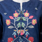 Blue Printed Dobby Unstitched 2Pc