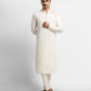 Cream Plain Kameez Shalwar