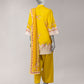 Yellow Lawn Printed 3Pc Stitched
