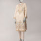 Off White Lawn Embroidered 3Pc Stitched