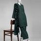 Green Embroidered Khaddar Slub Unstitched 3Pc