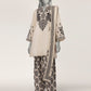 Off White Lawn Digital Printed 3Pc Stitched