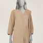 Beige Dobby Embroidered 3Pc Stitched