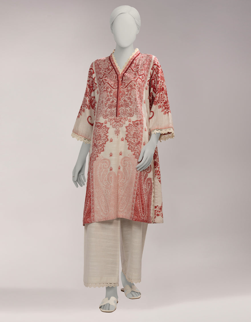 Multicolor Khaddar Unstitched 2Pc