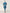 Blue Dobby Embroidered Co-Ord Set