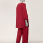 Maroon Lawn Embroidered Co-Ord Set