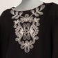 Black Lawn Embroidered Co-Ord Set