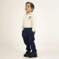 Johnny Collar Polo Sweat - Waffle Texture