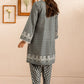 GREY ALLURE-2 PC (SHIRT & TROUSER)