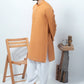 1 Piece Cotton Camel Kurta
